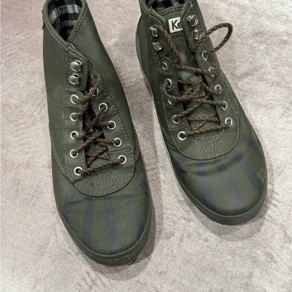Keds Women's Green Lace-Up Boots